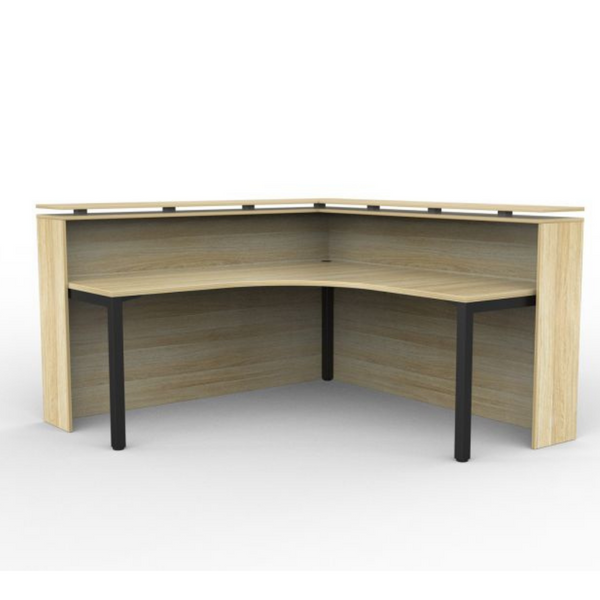 Cubit Reception Counter Atlantic Oak 1800w