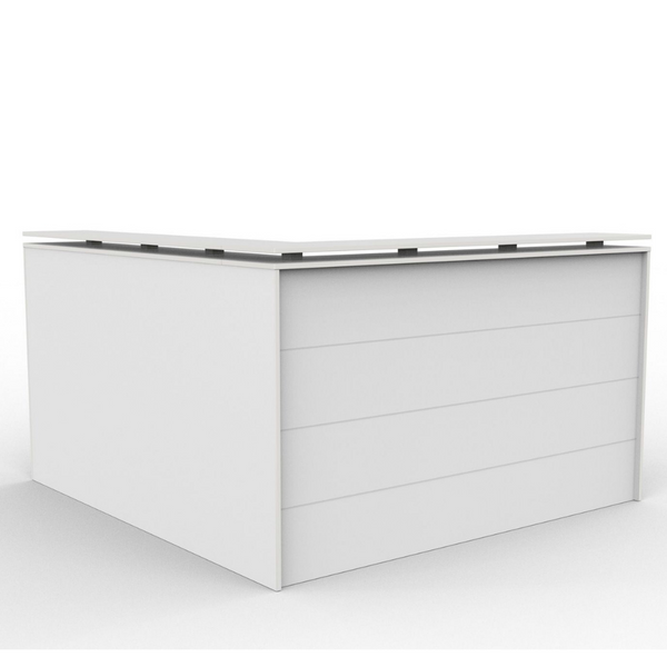 Cubit Reception Counter White 1800w