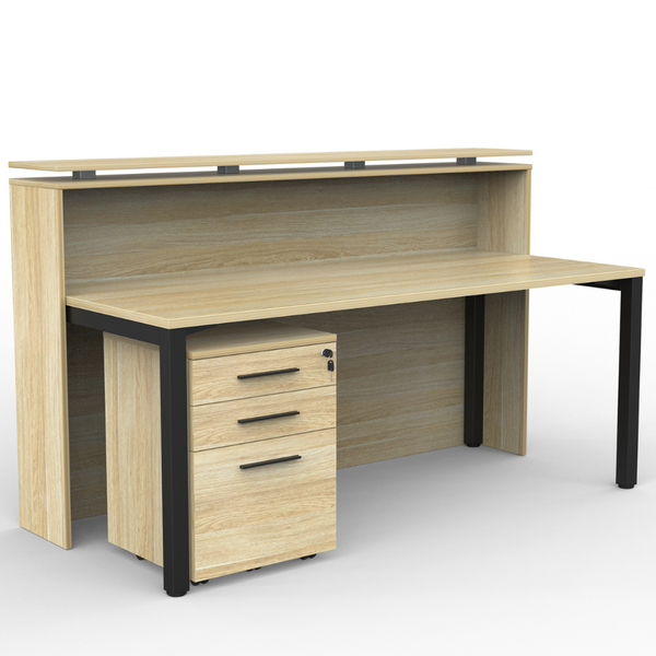 Knight Cubit Fixed Height Desk - Workspace Direct