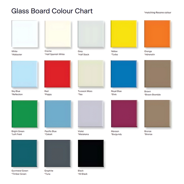 Custom Made Glass Board