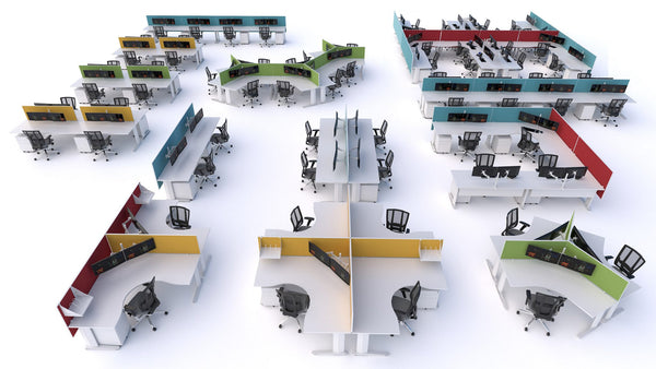 Energy Workstation Desk 90 Degree L Shape