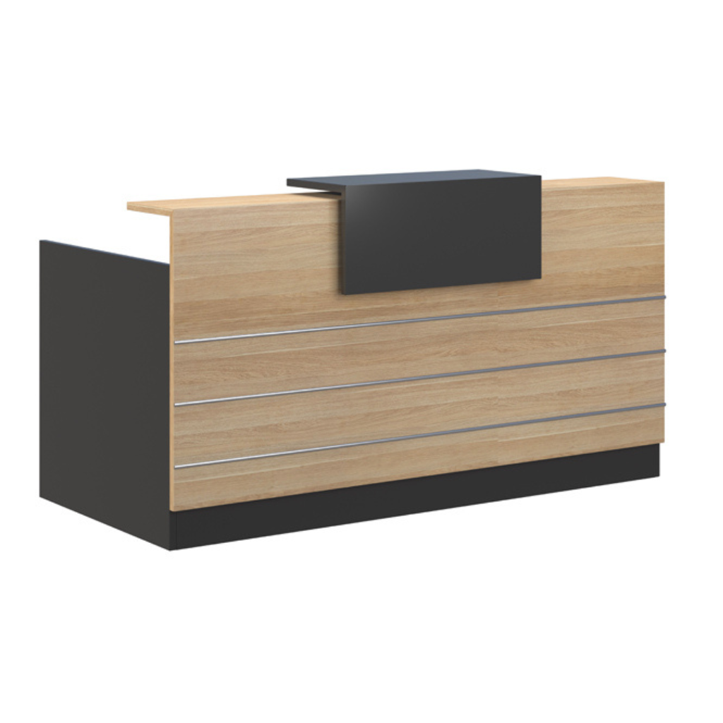 Reception Side Couinter Euro Reception Desk with Side Counter From Workspace Direct Office ...