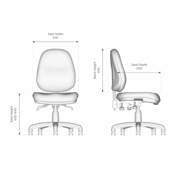 Knight Evo Luxe Express Task Chair - Workspace Direct