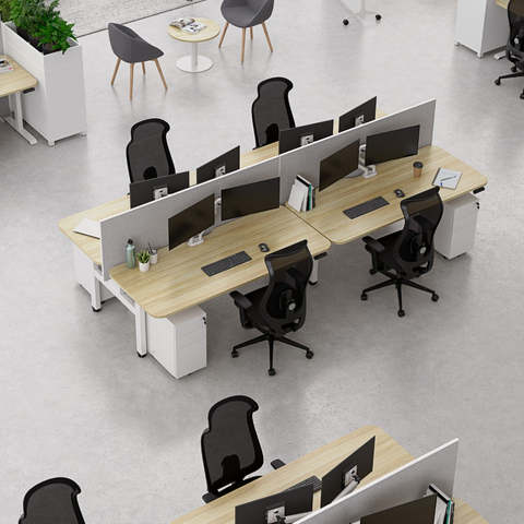 Haven Electric Double-Sided Desk - Workspace Direct