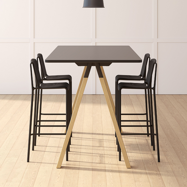 Ligna Standing Height Leaner Table 1050mm High