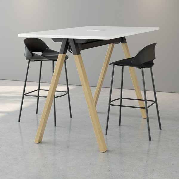 Ligna Standing Height Leaner Table 1050mm High