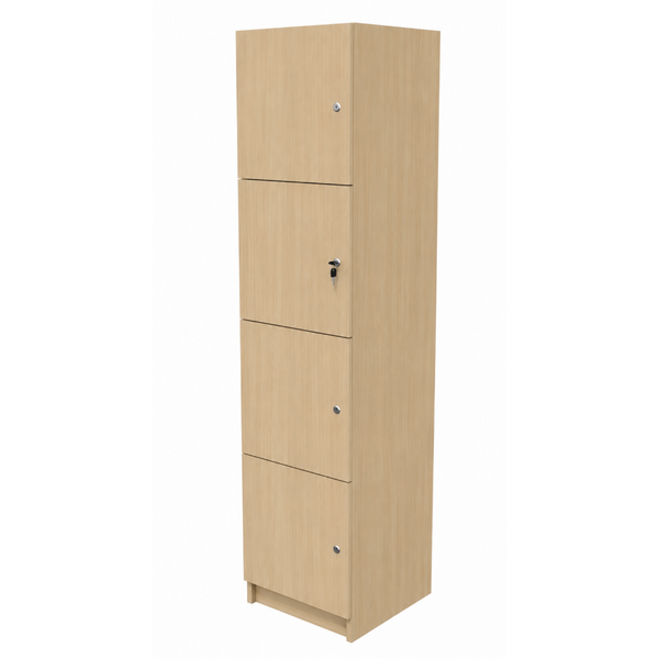 4 Tier Interior Office Lockers