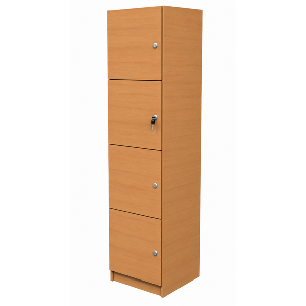 4 Tier Interior Office Lockers