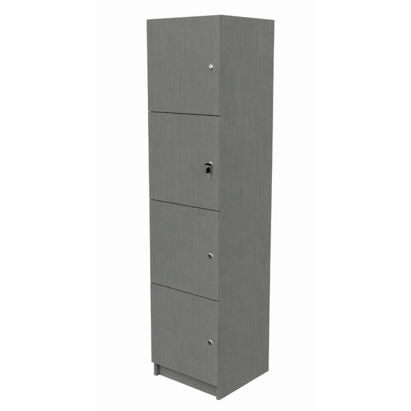 4 Tier Interior Office Lockers