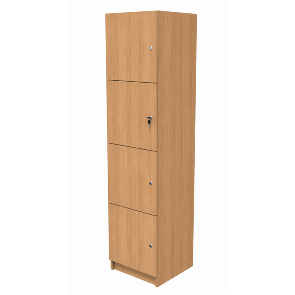 4 Tier Interior Office Lockers