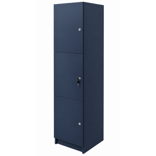 3 Tier Interior Office Lockers