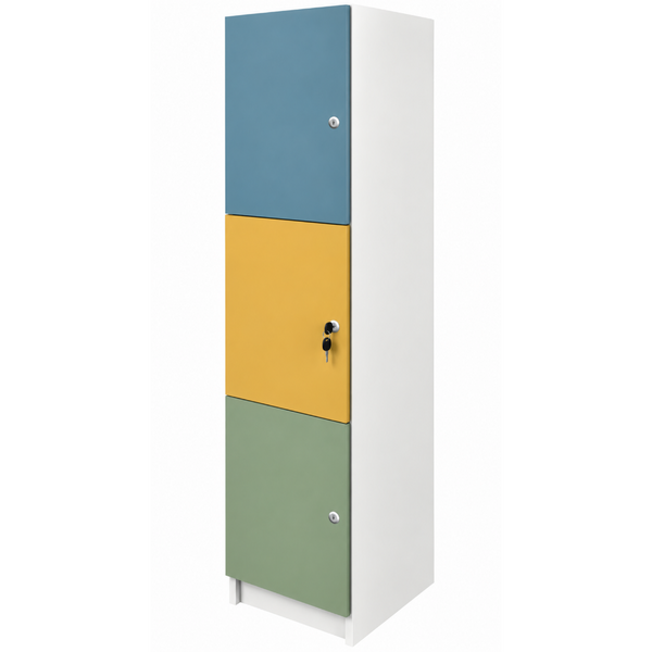 3 Tier Interior Office Lockers