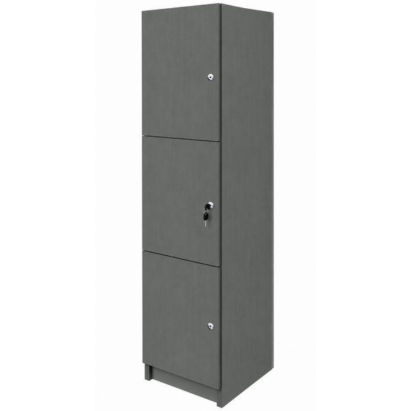 3 Tier Interior Office Lockers