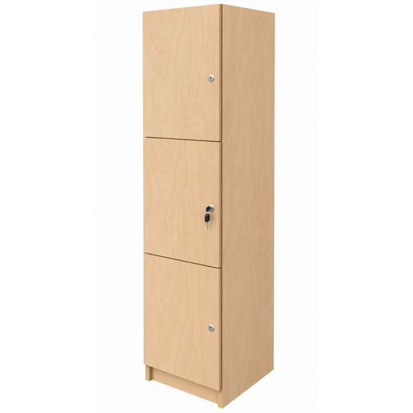 3 Tier Interior Office Lockers