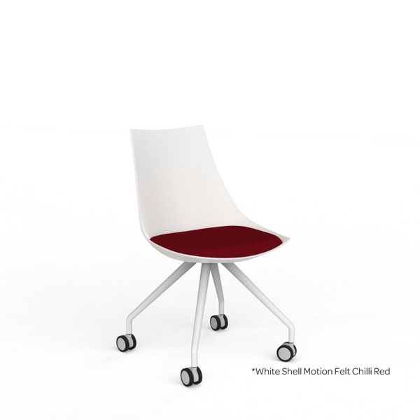 Luna Meeting Room Castor Chair
