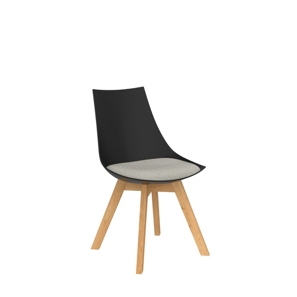 Knight Luna Oak Visitor Chair