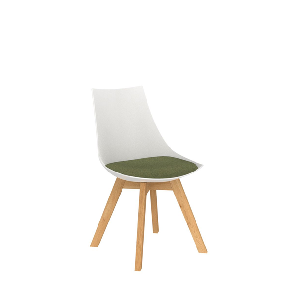 Knight Luna Oak Visitor Chair
