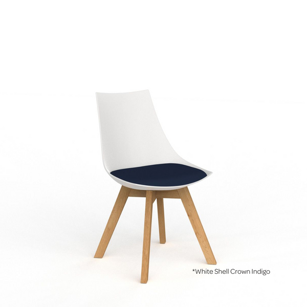 Luna Oak Visitor Chair