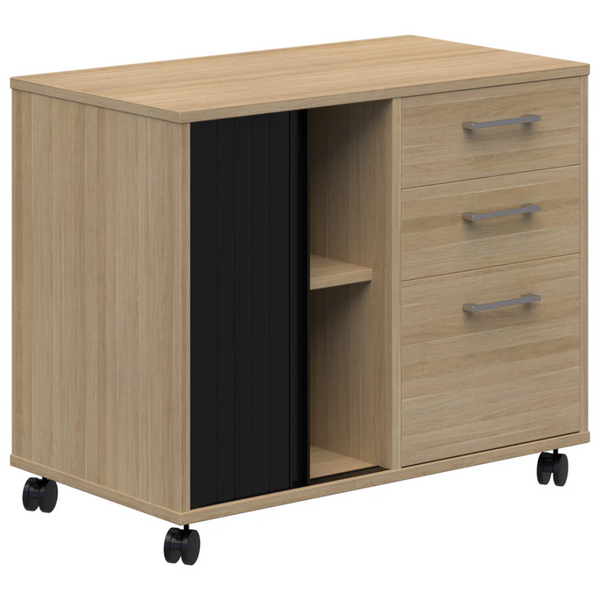 Mascot Mobile Caddy with Drawers & Tambour Storage