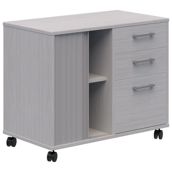 Mascot Mobile Caddy with Drawers & Tambour Storage