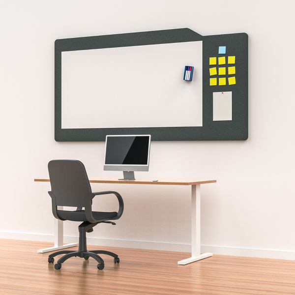 Milford Whiteboard and Pinboard Combo