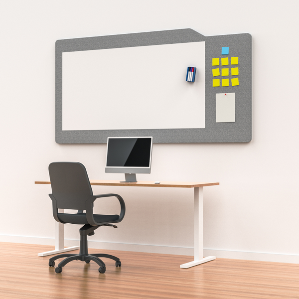 Milford Whiteboard and Pinboard Combo