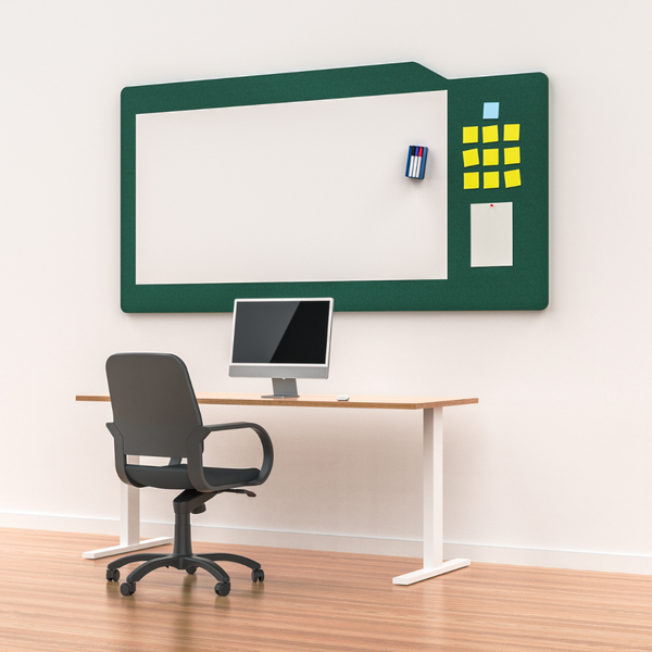 Milford Whiteboard and Pinboard Combo