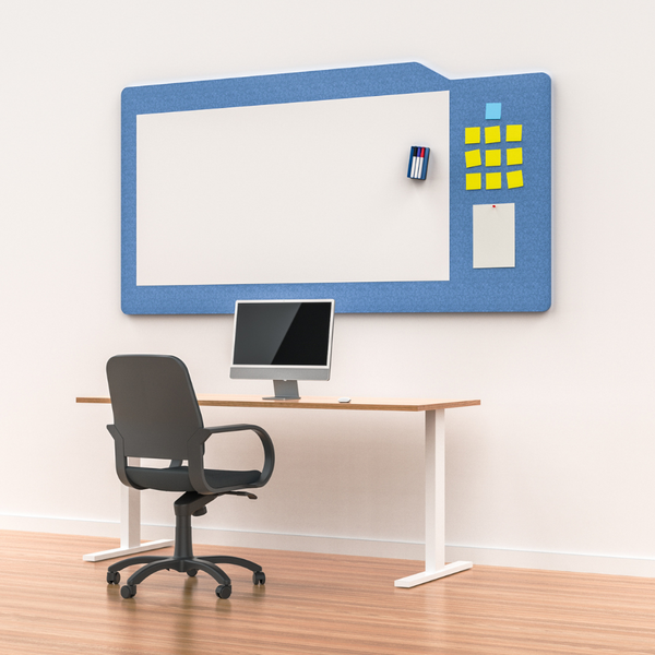 Milford Whiteboard and Pinboard Combo