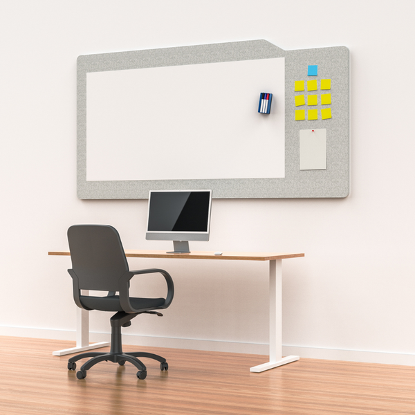 Milford Whiteboard and Pinboard Combo