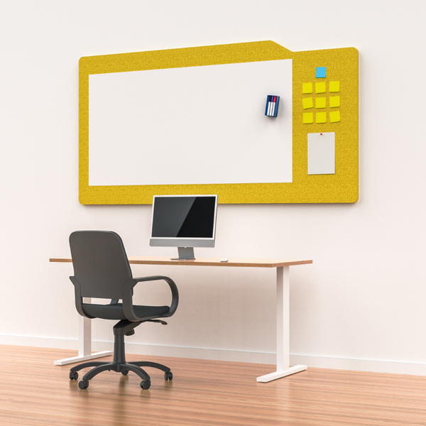 Milford Whiteboard and Pinboard Combo