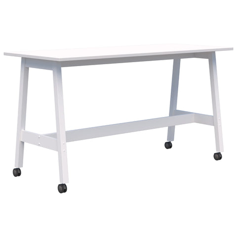 Modella Mobile II Leaner Table - On Castors