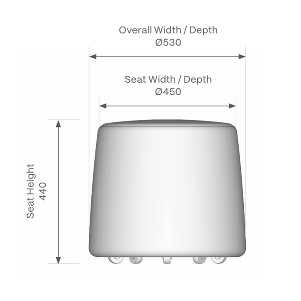 Knight Motion Otto Mobile Ottoman
