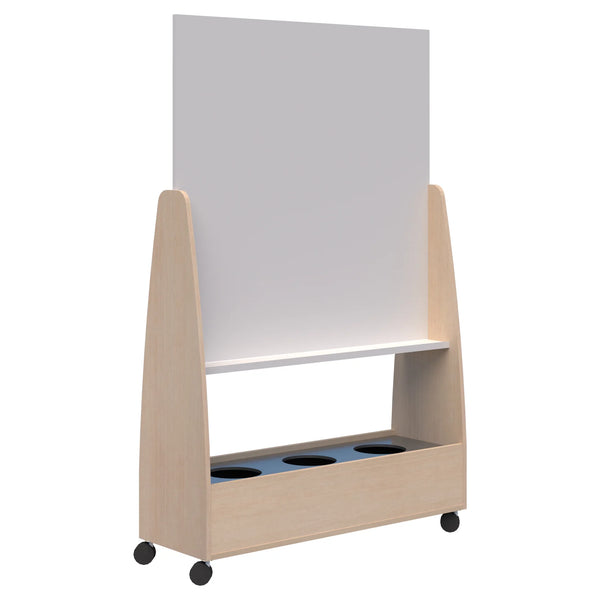 Move Mobile Whiteboards With Planter Box
