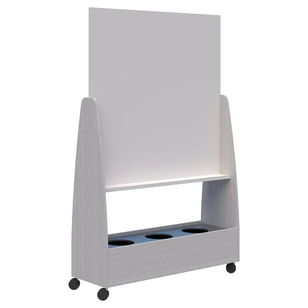 Move Mobile Whiteboards With Planter Box