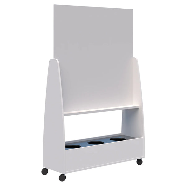Move Mobile Whiteboards With Planter Box