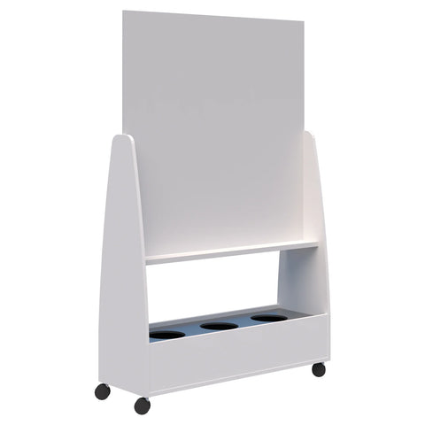 Move Mobile Whiteboards With Planter Box