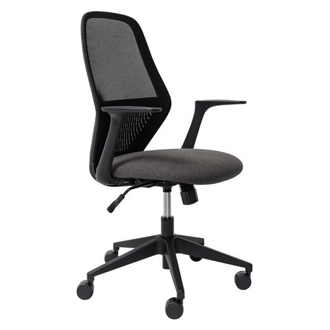 Mondo Soho Mesh Back Chair Black