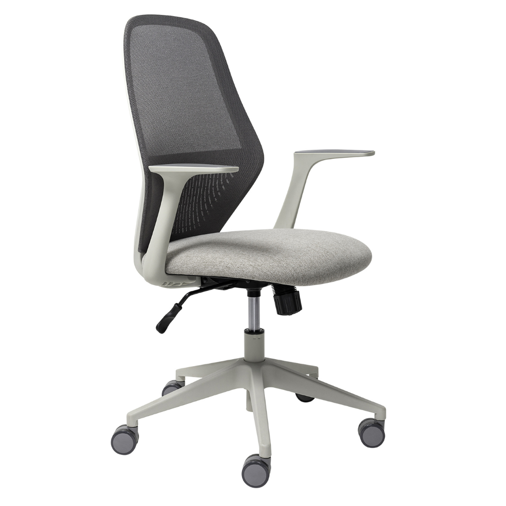 Mondo Soho Mesh Back Chair Grey