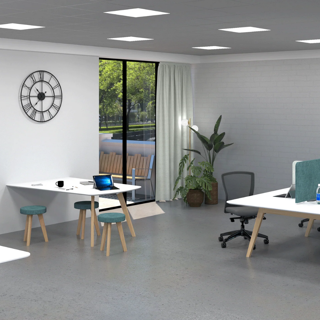 Oslo Meeting Table Trapezium Wall Mounted