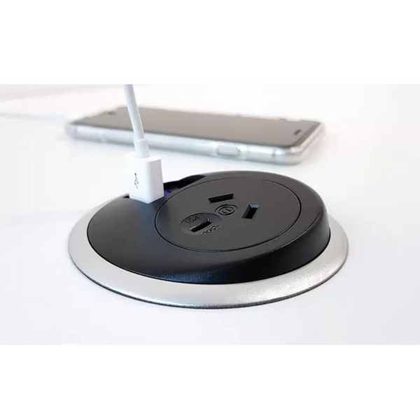 PixelTUF  In Desk Power Module -Power Delivery and USB Fast Charging