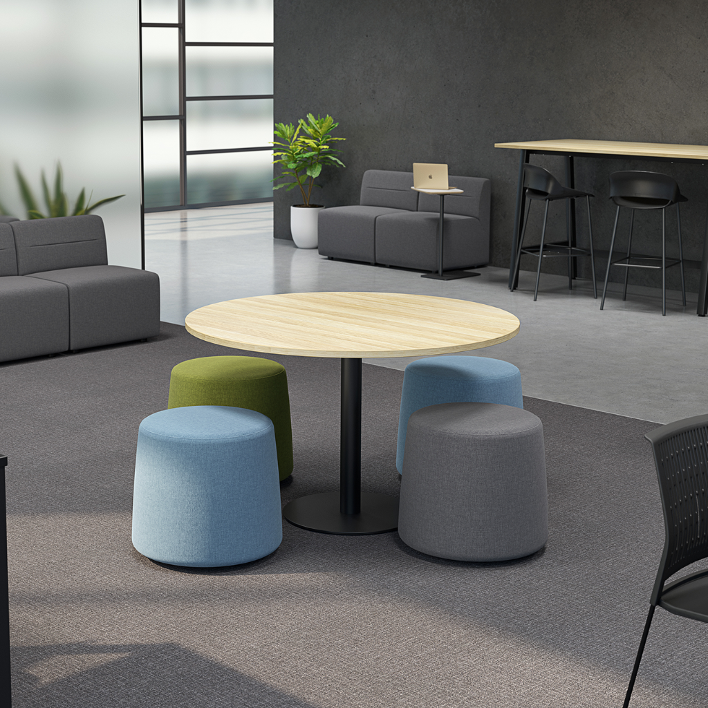 Knight Polo Round Meeting Table