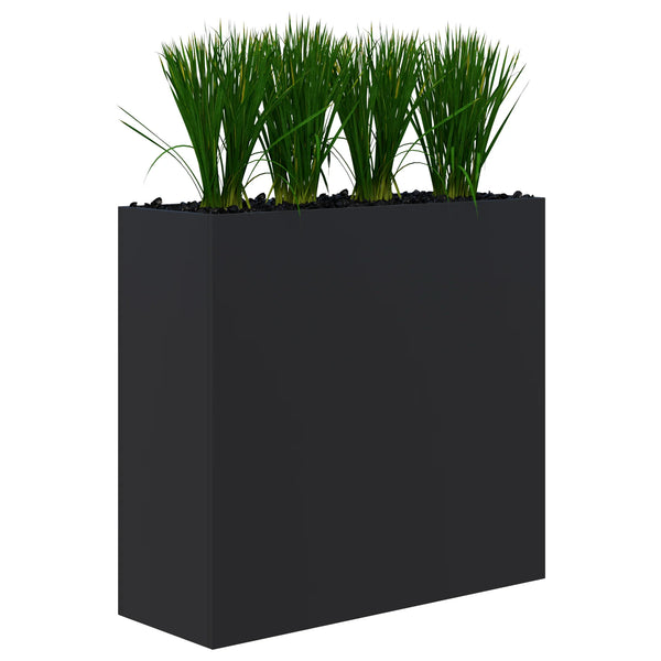 Workspace Office Planter Box - With Artificial Plants