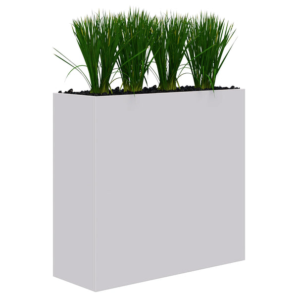 Workspace Office Planter Box - With Artificial Plants
