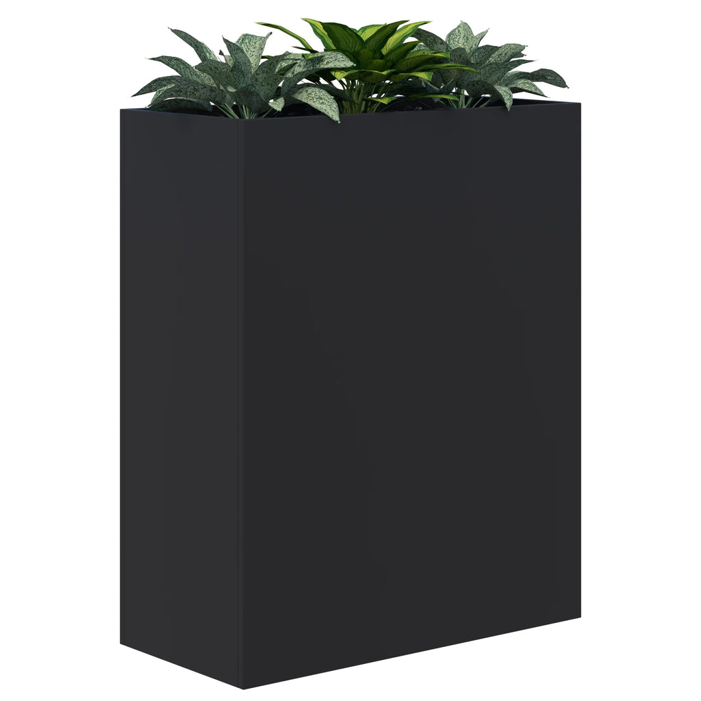 Workspace Office Planter Box - With Artificial Plants