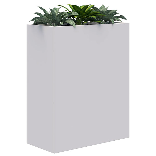 Workspace Office Planter Box - With Artificial Plants