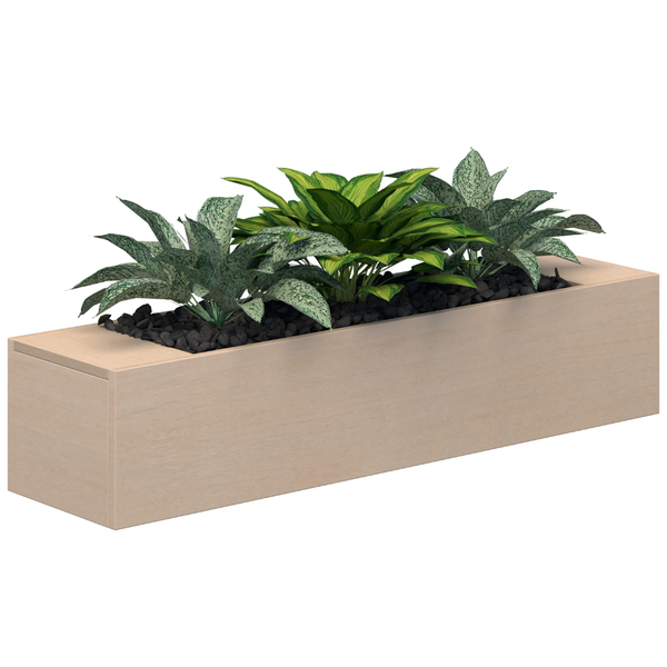 Tabletop Planter Box with Optional Built in Power