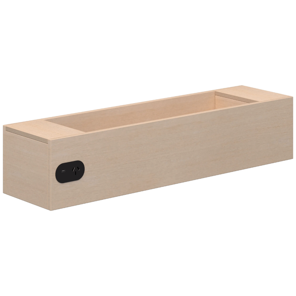 Tabletop Planter Box with Optional Built in Power