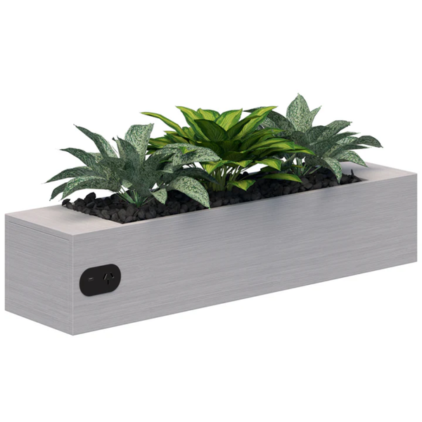 Tabletop Planter Box with Optional Built in Power