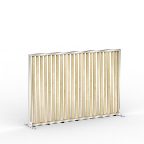 Workspace Slat Studio Divide Floor Standing Screens 1200H