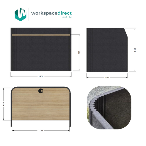 Sonic Focus Acoustic Desk